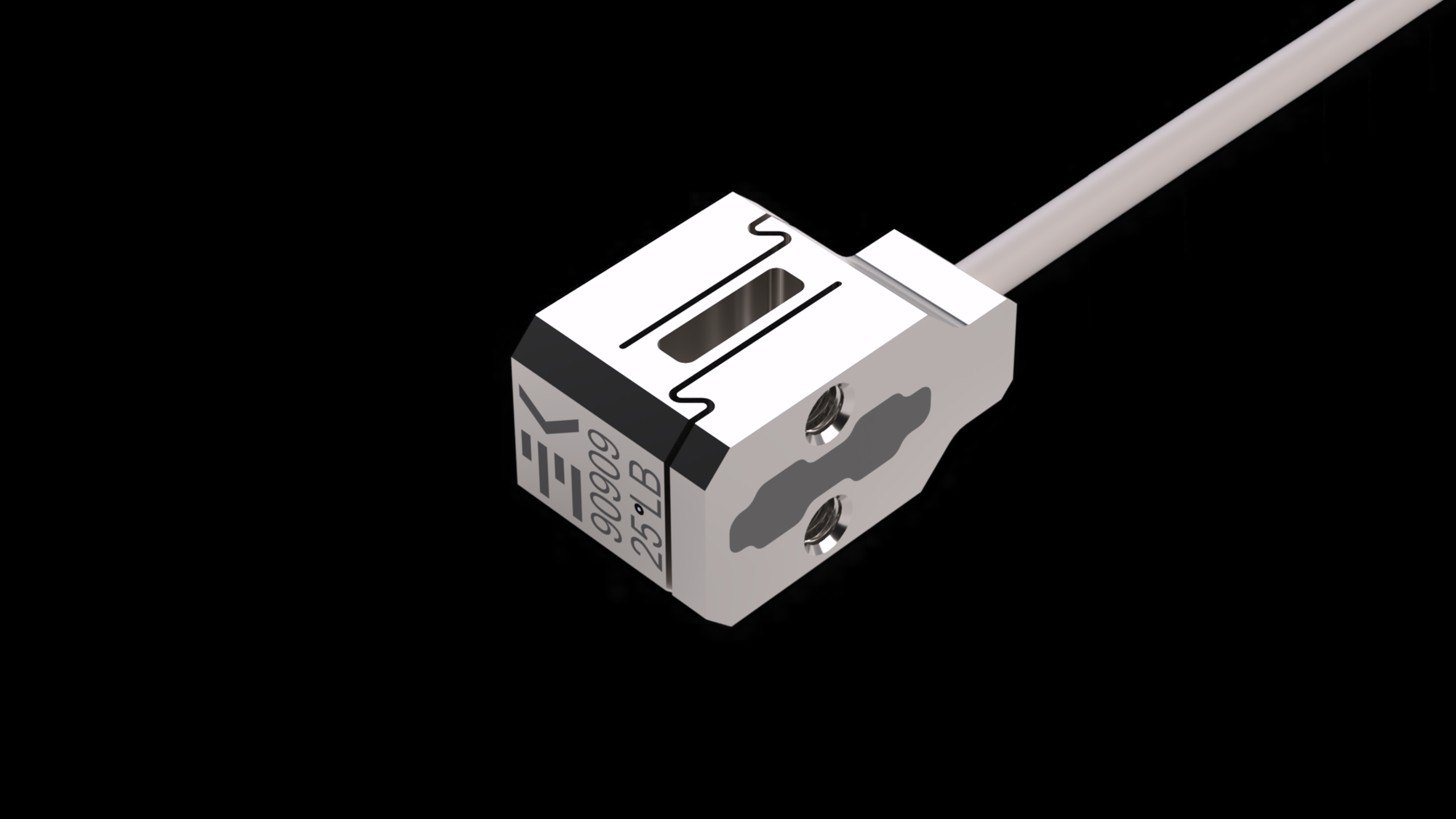 In-Line FBG Force Sensors Submersible High Temperature Miniature Load Cell