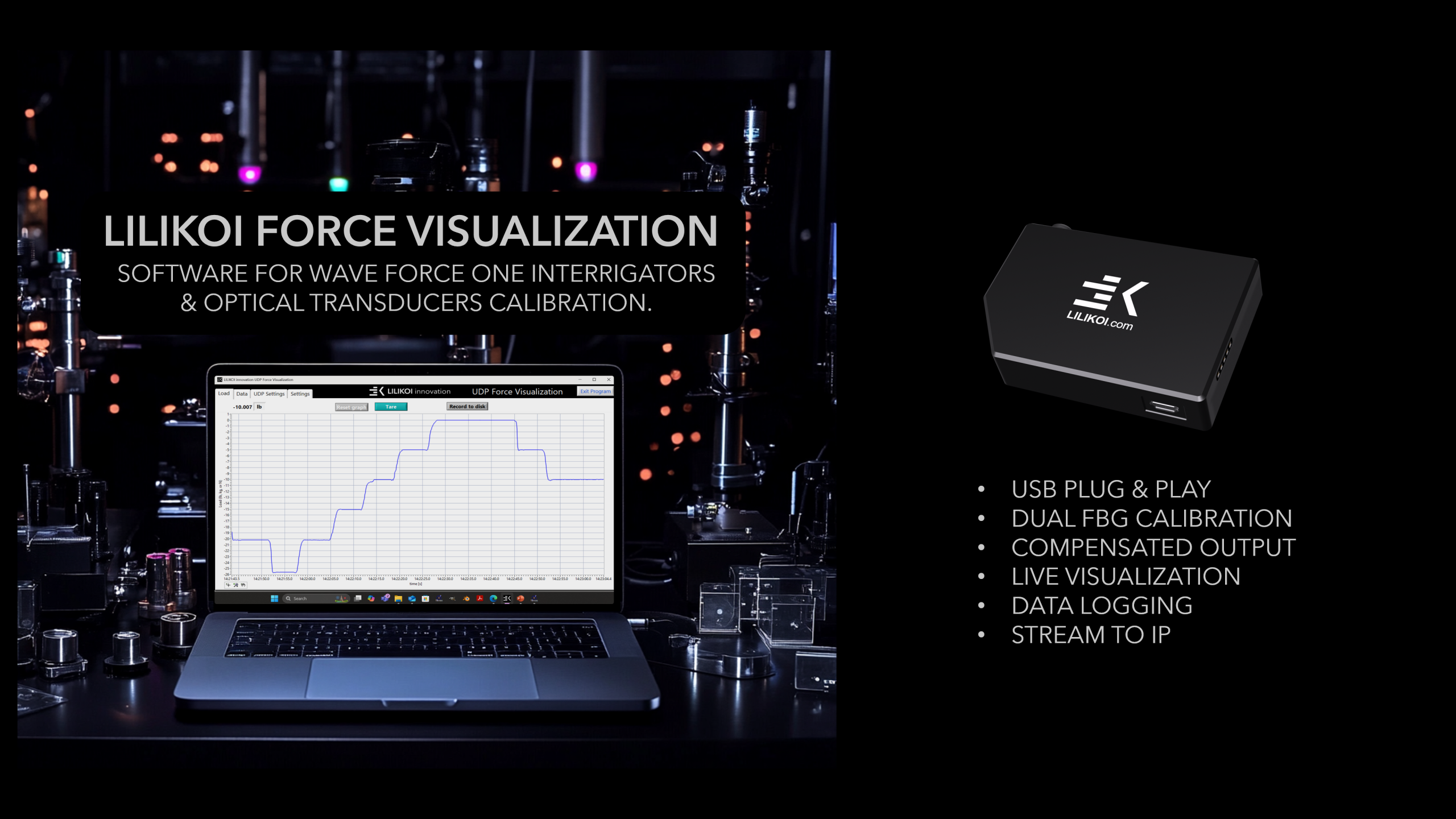 Lilikoi force visualization