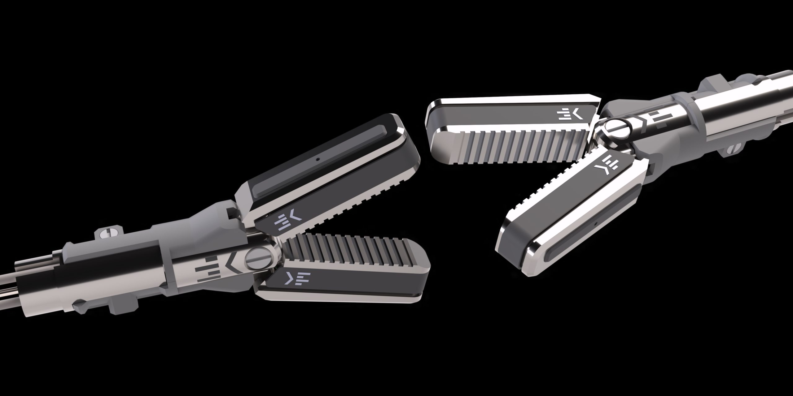 Optical Sensing Grasper Robotic Fingers